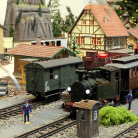 Gartenbahn 2024-12 Adventsausstellung - Modelleisenbahnclub Kreischa e.V.